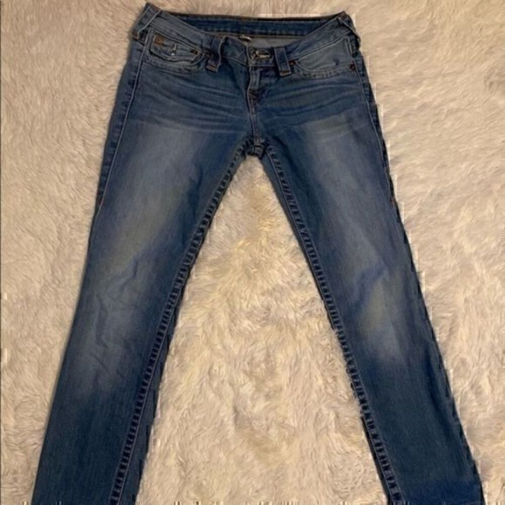Light blue True Religion skinny jeans size 26